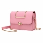 트레디 가죽 크로스백(핑크)