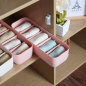 홈슨 5칸 속옷정리함(핑크)