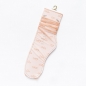 하트 레이스 양말(핑크)