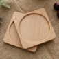 무드 스퀘어 우드코스터 컵받침 2p세트(라이트)