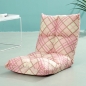 굿라이프 각도조절 좌식소파(8칸)(체크무늬)(핑크)