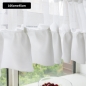 브라이트 바란스 커튼(106cmx45cm) (화이트)