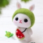 DIY 동물친구 양모펠트 키트(수박토끼)