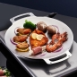 만능큐 스텐 그리들(30cm) (손잡이+가방포함)