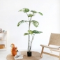 인테리어 인조 나무 몬스테라 조화 장식(160cm)
