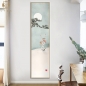인테리어 수묵 담채화 캔버스 그림액자A(120cm*30cm)