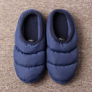 255mm 소프트 조임형 방한 슬리퍼(파랑)
