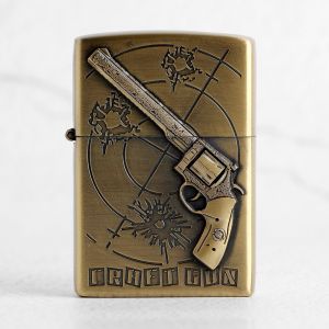 크래프트 권총 메탈 라이터